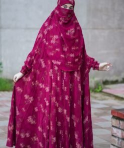 Alternative view of Long Jilbab - LK13