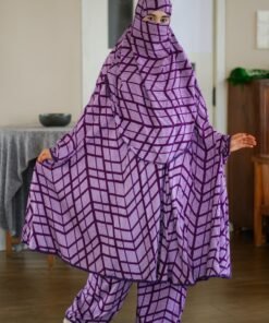 Khimar & Plazo Set -1001